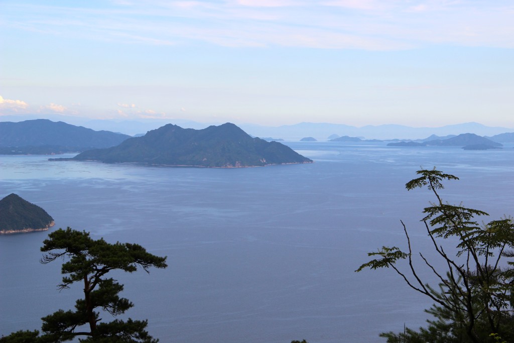 View from the top of Mt. Misen